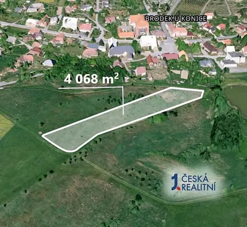 Prodej zahrady, Brodek u Konice, 4068 m2