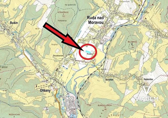 Prodej podílu pole, Ruda nad Moravou, 1865 m2