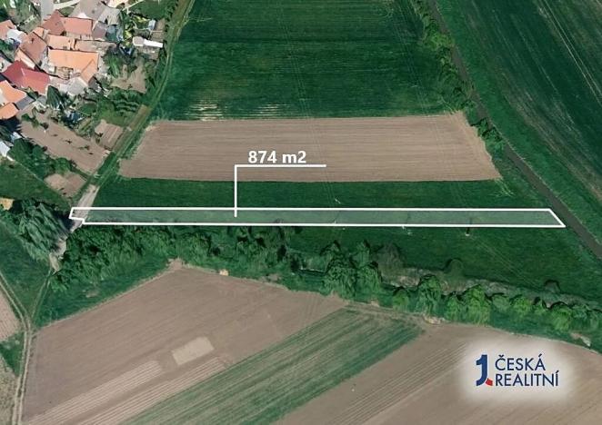 Prodej pole, Svatobořice-Mistřín, 874 m2
