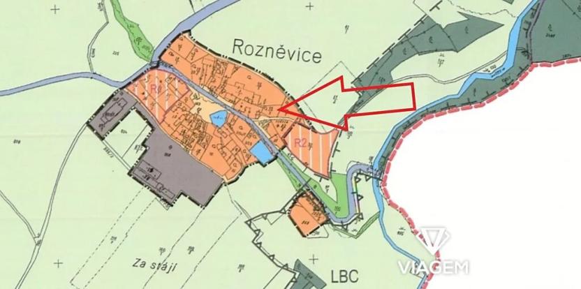 Prodej podílu zahrady, Křelovice, 262 m2