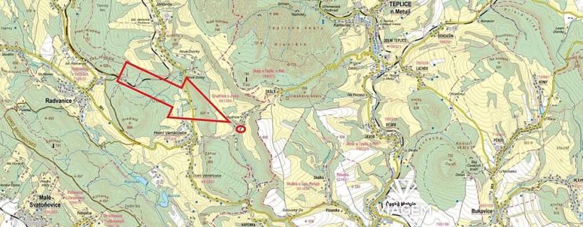 Prodej podílu zahrady, Studnice, 223 m2