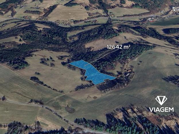 Prodej podílu lesa, Malá Bystřice, 197 m2