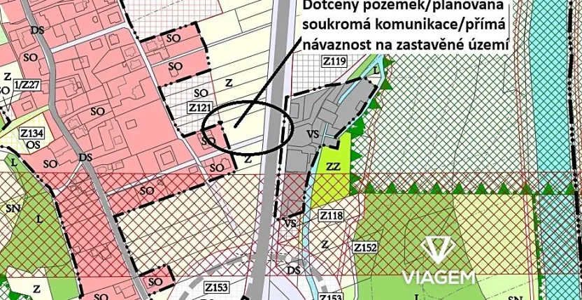 Prodej zahrady, Baška, 1664 m2