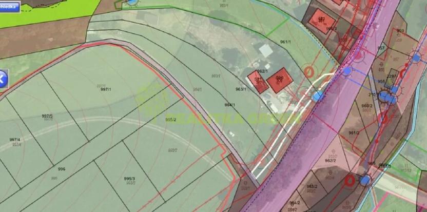 Prodej pozemku pro bydlení, Lhota u Vsetína, 1138 m2