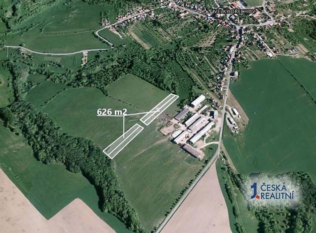 Prodej podílu pole, Velký Ořechov, 625 m2
