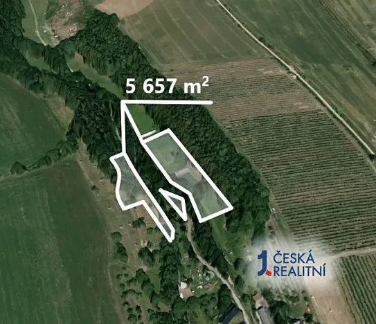 Prodej podílu pole, Velký Třebešov, 549 m2