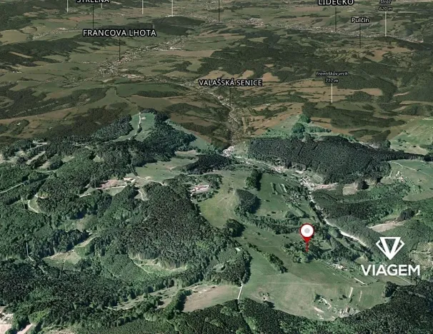 Prodej podílu lesa, Valašská Senice, 4990 m2