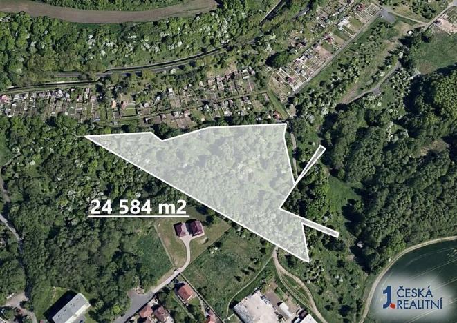 Prodej zahrady, Chomutov, 24584 m2