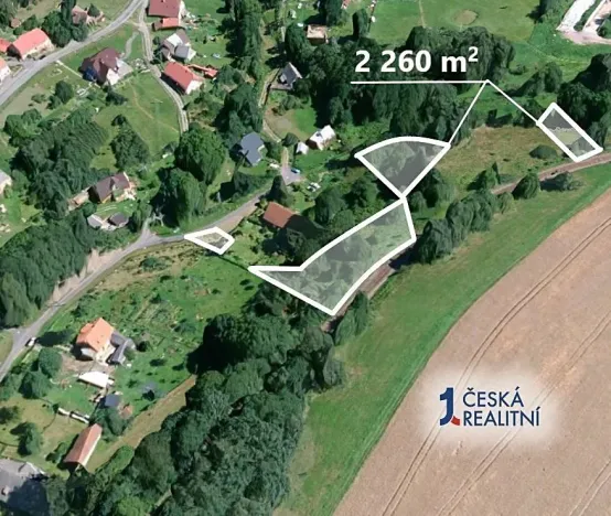 Prodej podílu zahrady, Pustá Kamenice, 617 m2