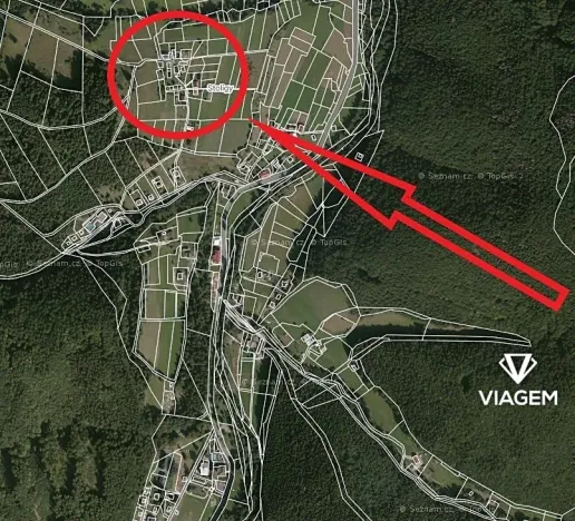 Prodej podílu zahrady, Horní Lomná, 265 m2