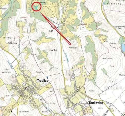 Prodej podílu zahrady, Kudlovice, 863 m2