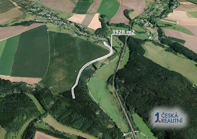 Prodej podílu pole, Radiměř, 1309 m2