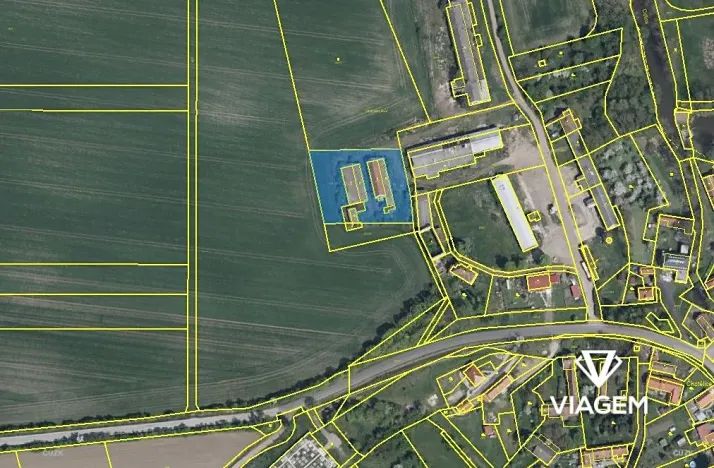 Prodej podílu komerčního pozemku, Smidary, 1053 m2