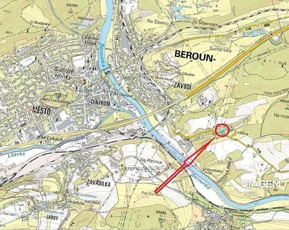 Prodej podílu zahrady, Beroun, 1158 m2