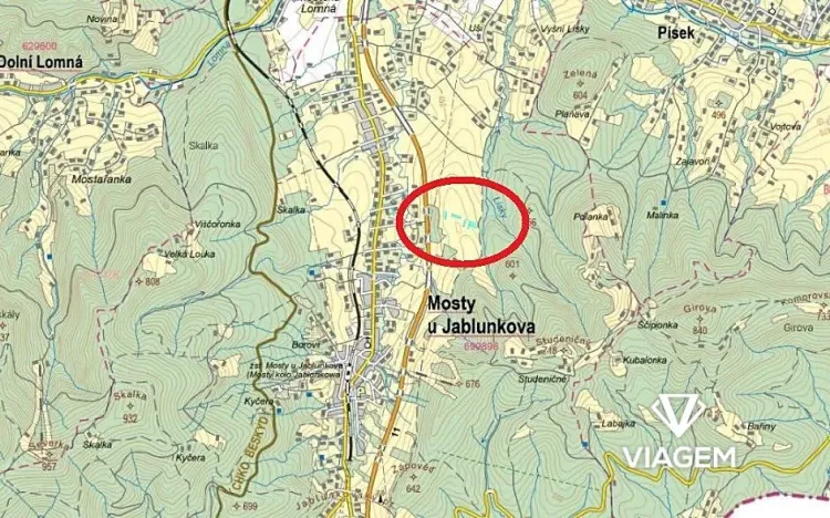 Prodej podílu pole, Mosty u Jablunkova, 1820 m2