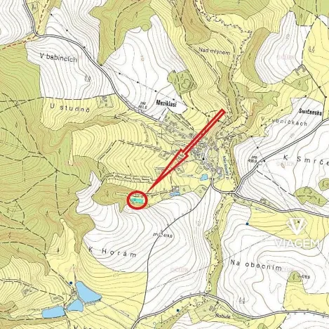 Prodej zahrady, Dolní Město, 856 m2