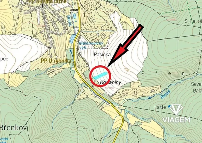 Prodej podílu pole, Zlín, 3043 m2