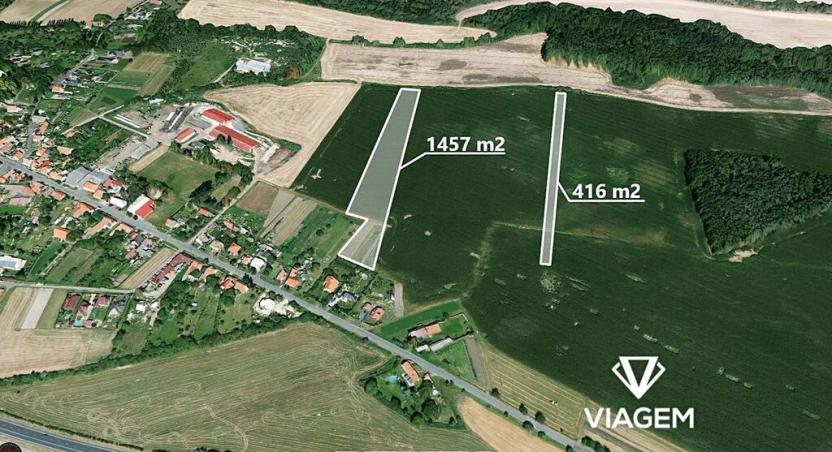 Prodej podílu pole, Panenský Týnec, 1871 m2