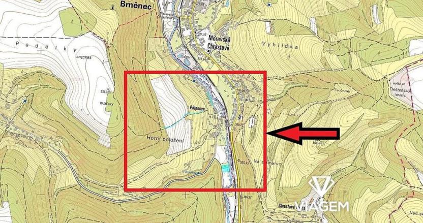 Prodej pole, Chrastavec, 1545 m2