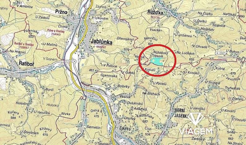 Prodej podílu lesa, Růžďka, 21687 m2