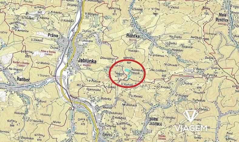 Prodej podílu lesa, Růžďka, 4590 m2