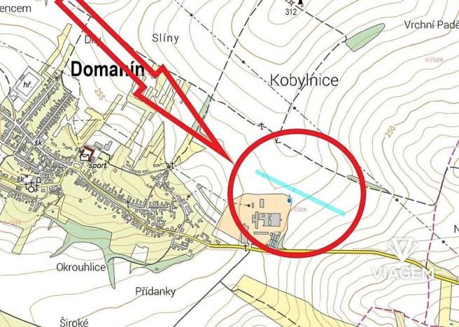 Prodej podílu pole, Domanín, 1459 m2