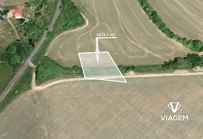 Prodej pole, Nový Malín, 1413 m2