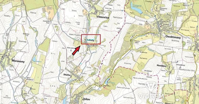 Prodej podílu zahrady, Labuty, 79 m2