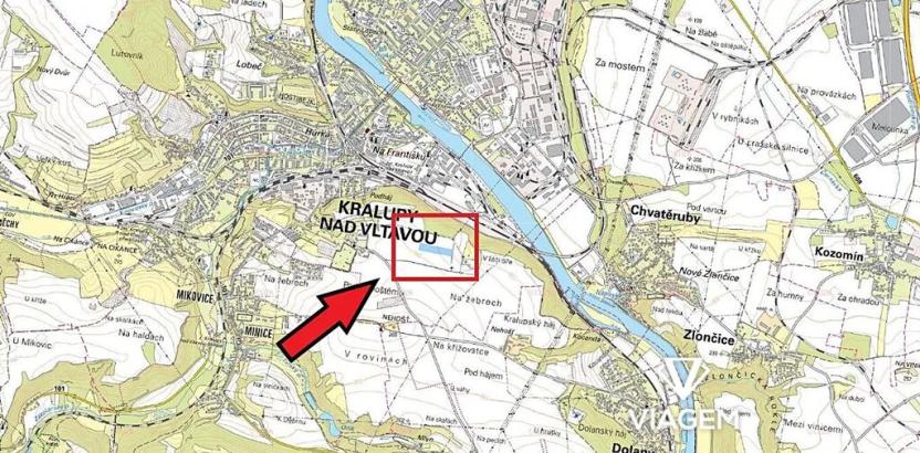 Prodej podílu pole, Kralupy nad Vltavou, 4474 m2