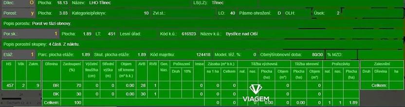 Prodej lesa, Bystřice, 29204 m2