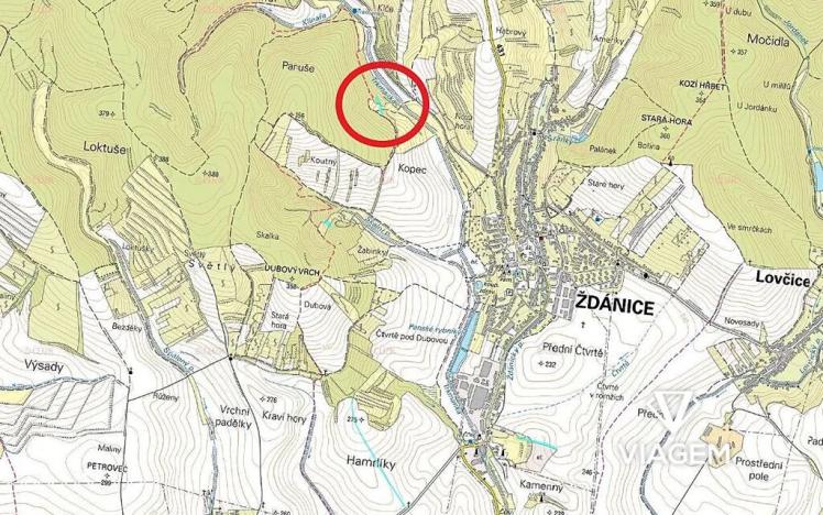 Prodej podílu zahrady, Ždánice, 816 m2