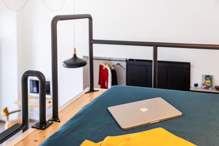 Pronájem bytu 1+kk, Praha - Holešovice, V háji, 49 m2