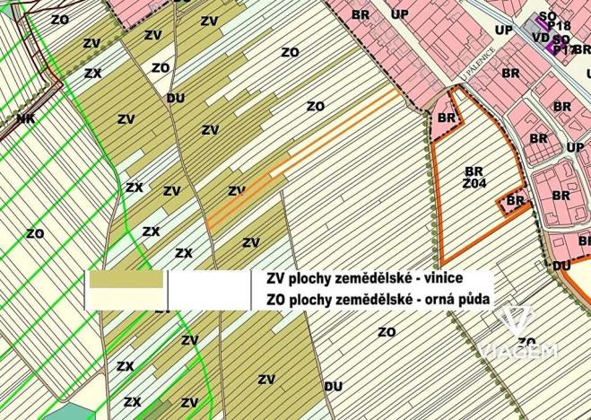 Prodej podílu pole, Hrušky, 293 m2