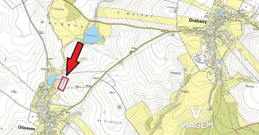 Prodej podílu pole, Otinoves, 238 m2