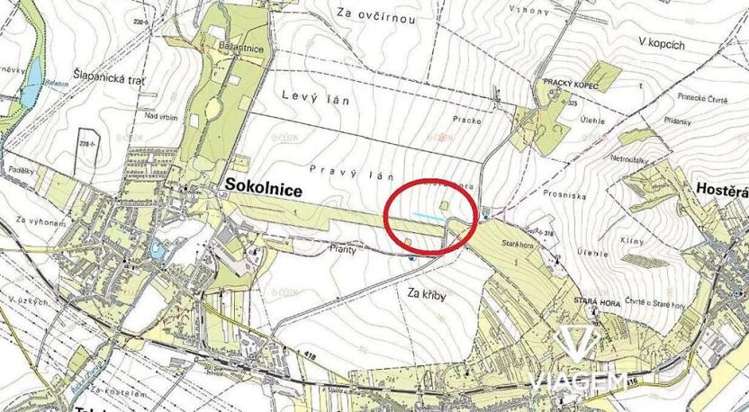 Prodej podílu pole, Sokolnice, 658 m2