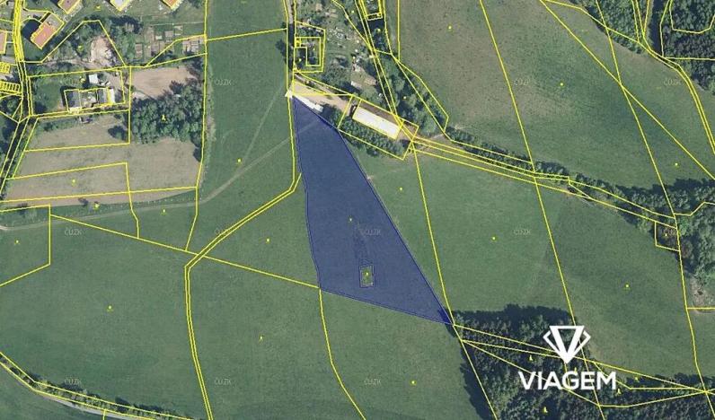 Prodej podílu pole, Těchonín, 2513 m2