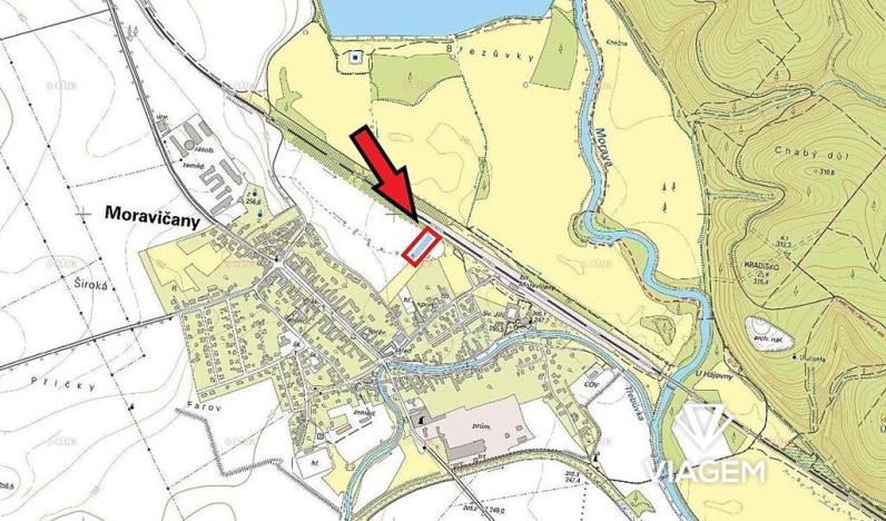 Prodej podílu pole, Moravičany, 347 m2