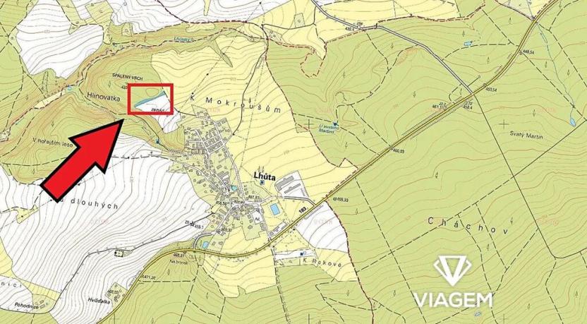 Prodej podílu pole, Lhůta, 1493 m2