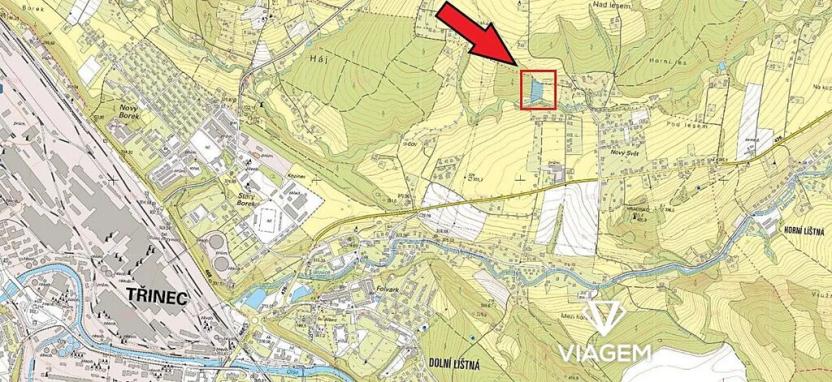 Prodej pole, Třinec, 5280 m2