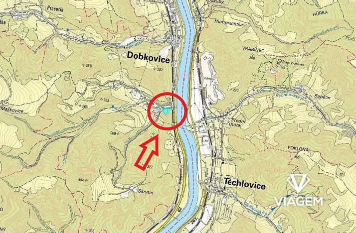 Prodej zahrady, Dobkovice, 6585 m2