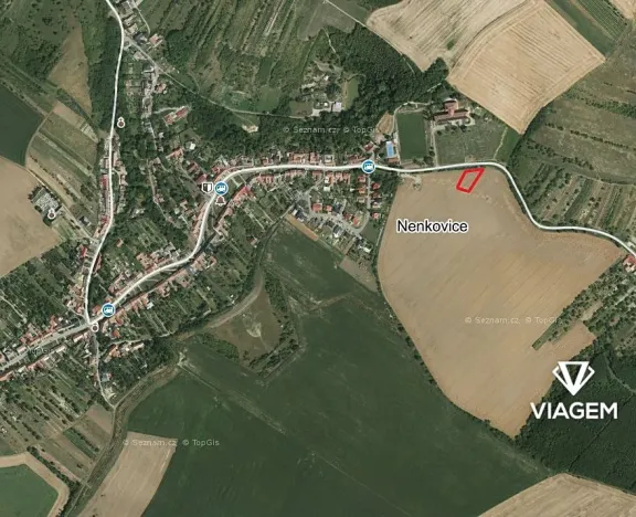 Prodej podílu zahrady, Stavěšice, 536 m2