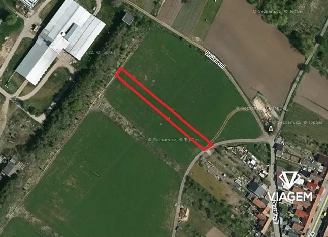 Prodej podílu komerčního pozemku, Moravský Písek, 271 m2