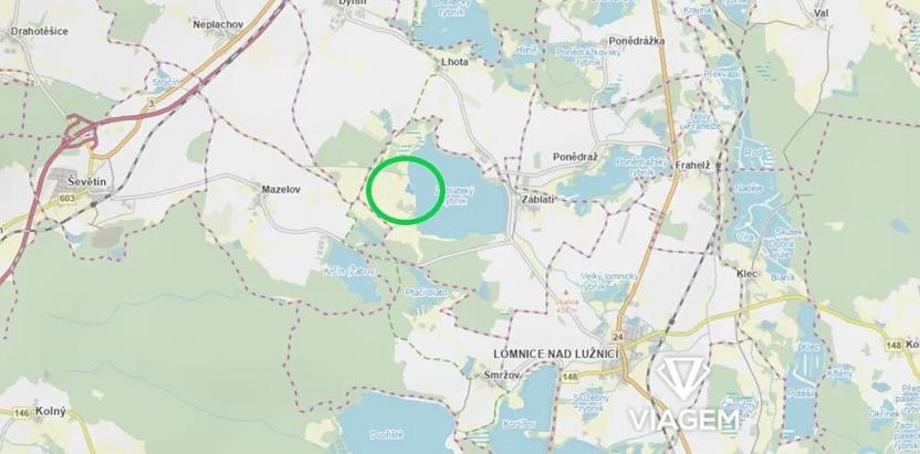 Prodej podílu pole, Záblatí, 7025 m2