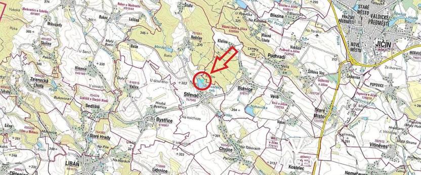 Prodej podílu lesa, Střevač, 1453 m2