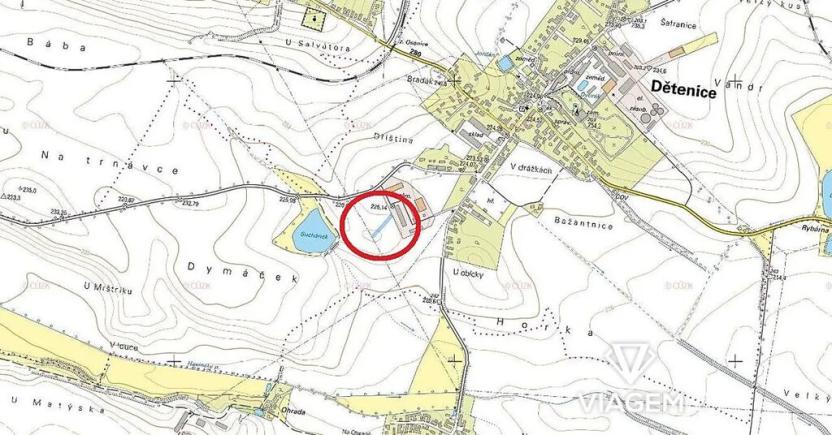 Prodej podílu pole, Dětenice, 97 m2