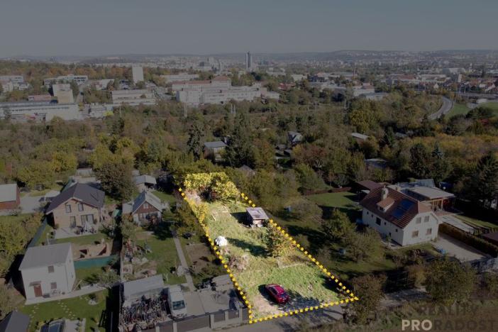 Prodej zahrady, Brno, 1316 m2