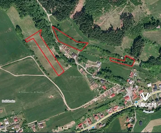 Prodej podílu zahrady, Hošťálková, 436 m2