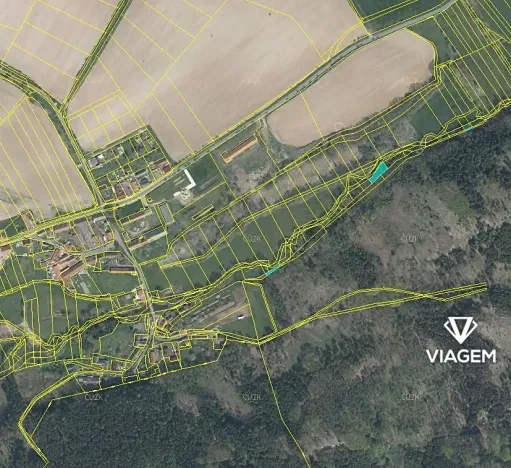 Prodej pole, Merklín, 608 m2