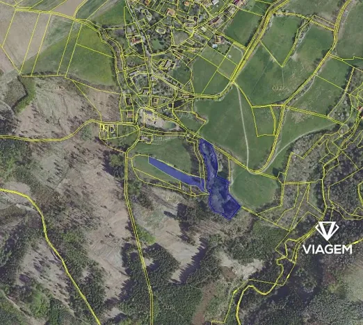 Prodej podílu louky, Velké Popovice, 2042 m2