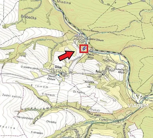 Prodej podílu zahrady, Chlum, 403 m2